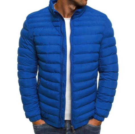 Men's Coldproof Cotton Padded Jacket – Outdoor Zipper Coat